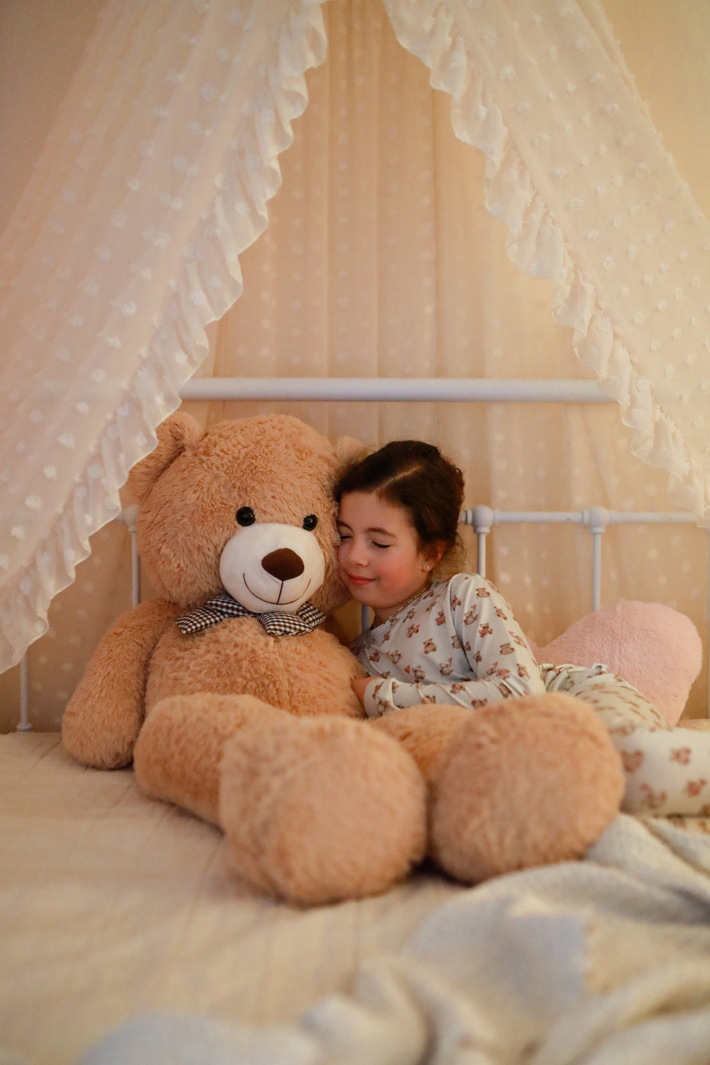 Valentines Teddy Bear 2pc Bamboo Pajamas