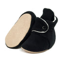Organic Baby Booties, Newborn Booties Basic, Black