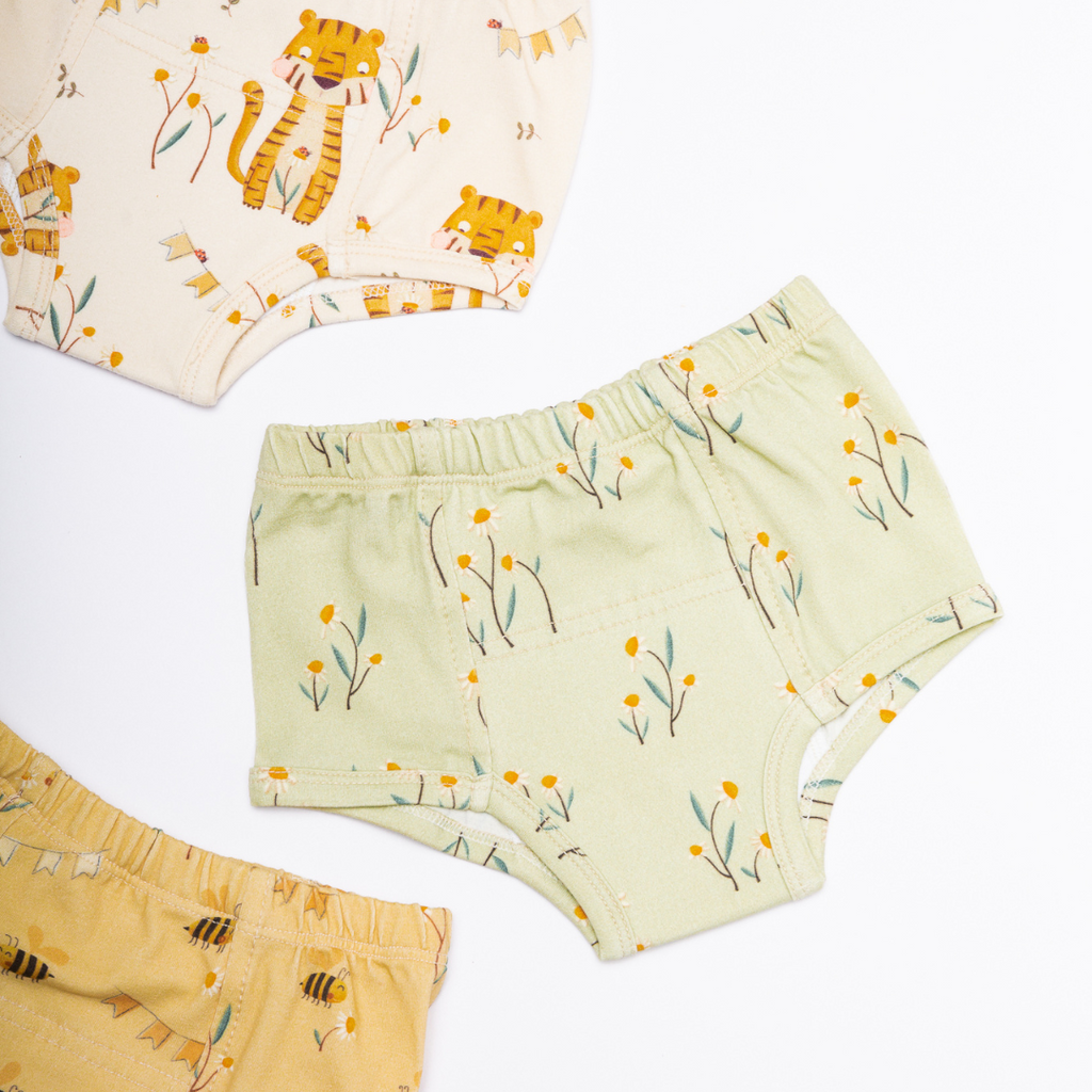 Bundle of Floral Potty Training Underwear (3 Pack)