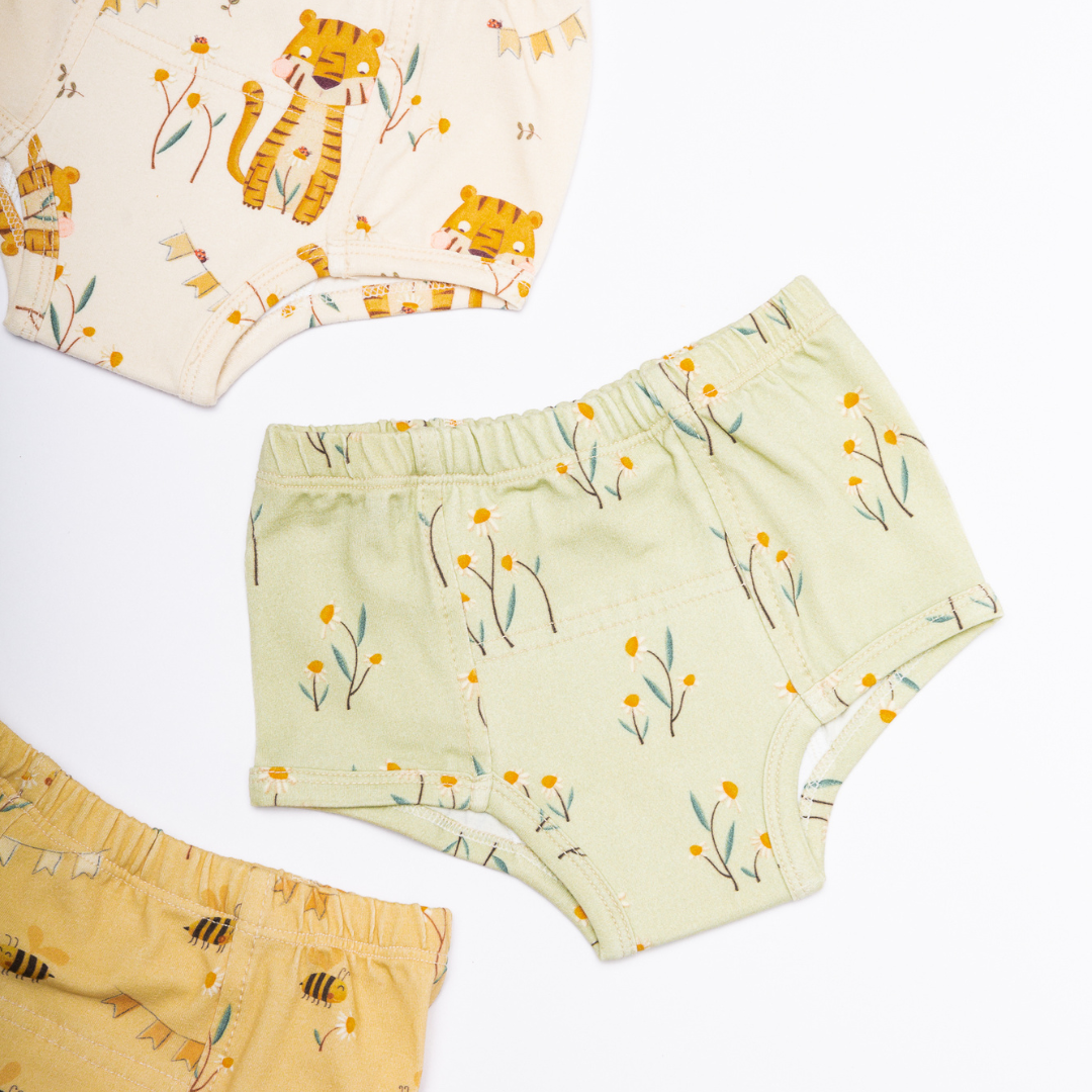 Bundle of Floral Potty Training Underwear (3 Pack)