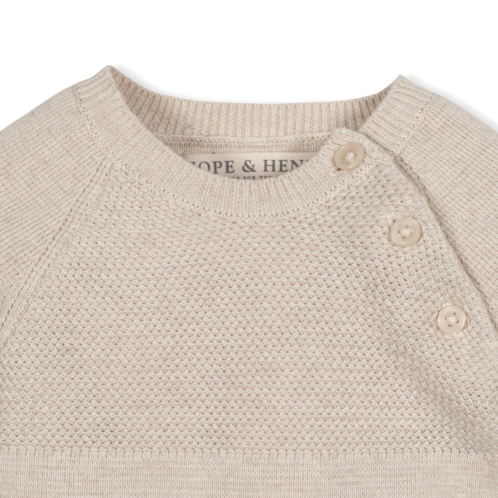 Organic Footed Sweater Romper