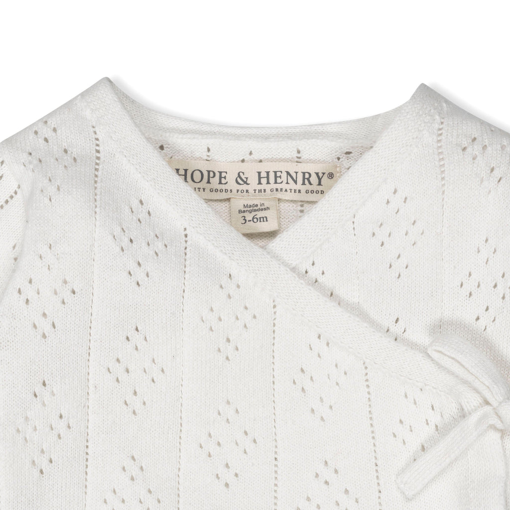 Organic Pointelle Sweater and Legging Set