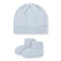 Organic Sweater Beanie and Bootie Set
