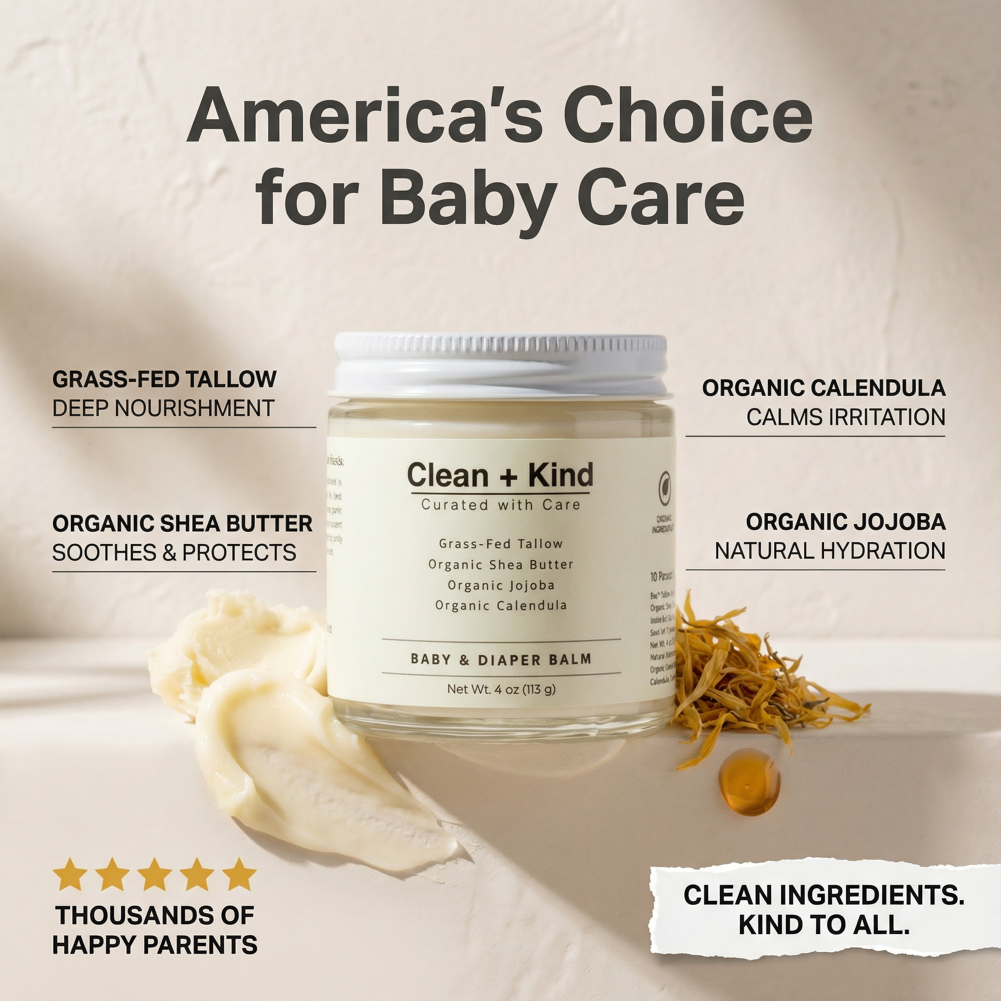 Gentle Baby & Diaper Rash Cream