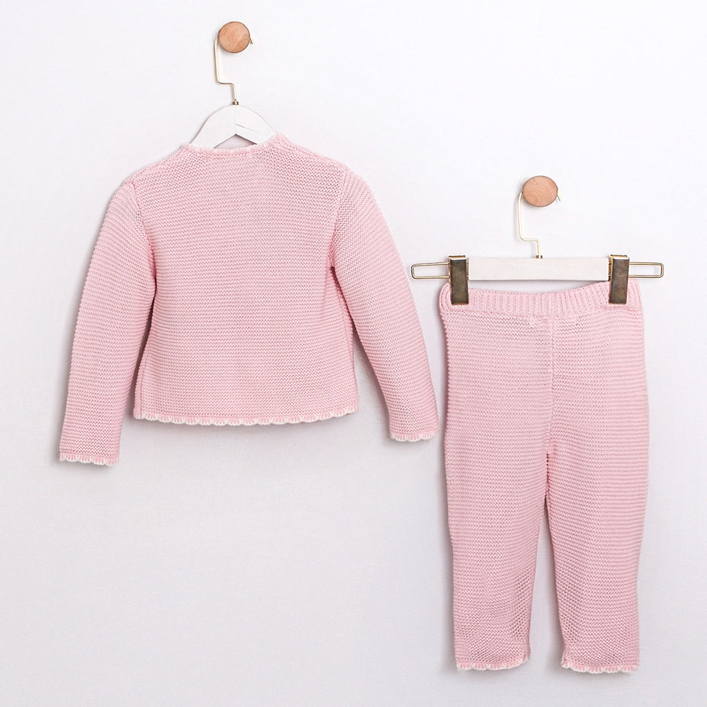 Luna Knit Pink 2-Piece Set