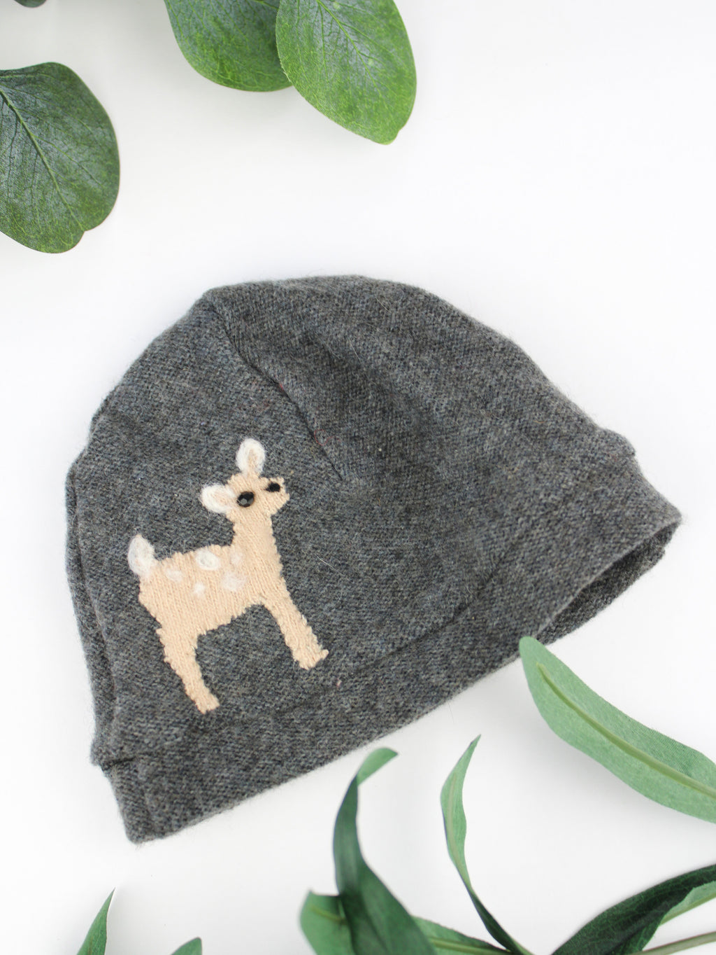 Fawn Cashmere Hat - Newborn