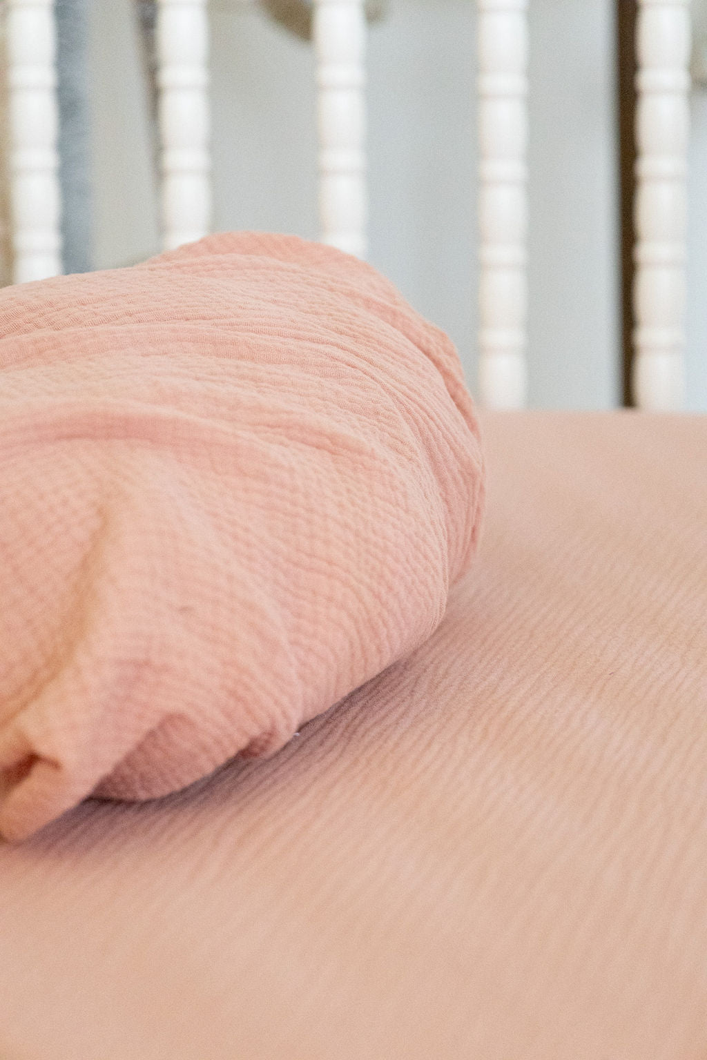 100% Organic Cotton Gauze Muslin Crib Sheet