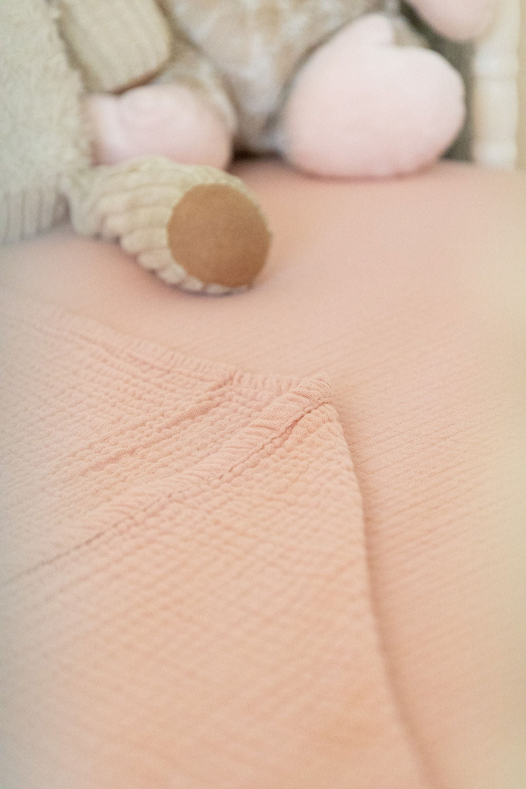 100% Organic Cotton Gauze Muslin Crib Sheet