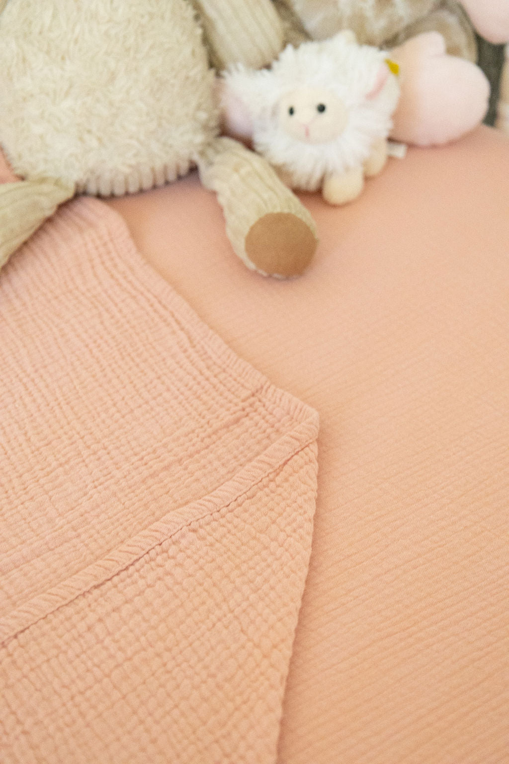 100% Organic Cotton Gauze Muslin Crib Sheet