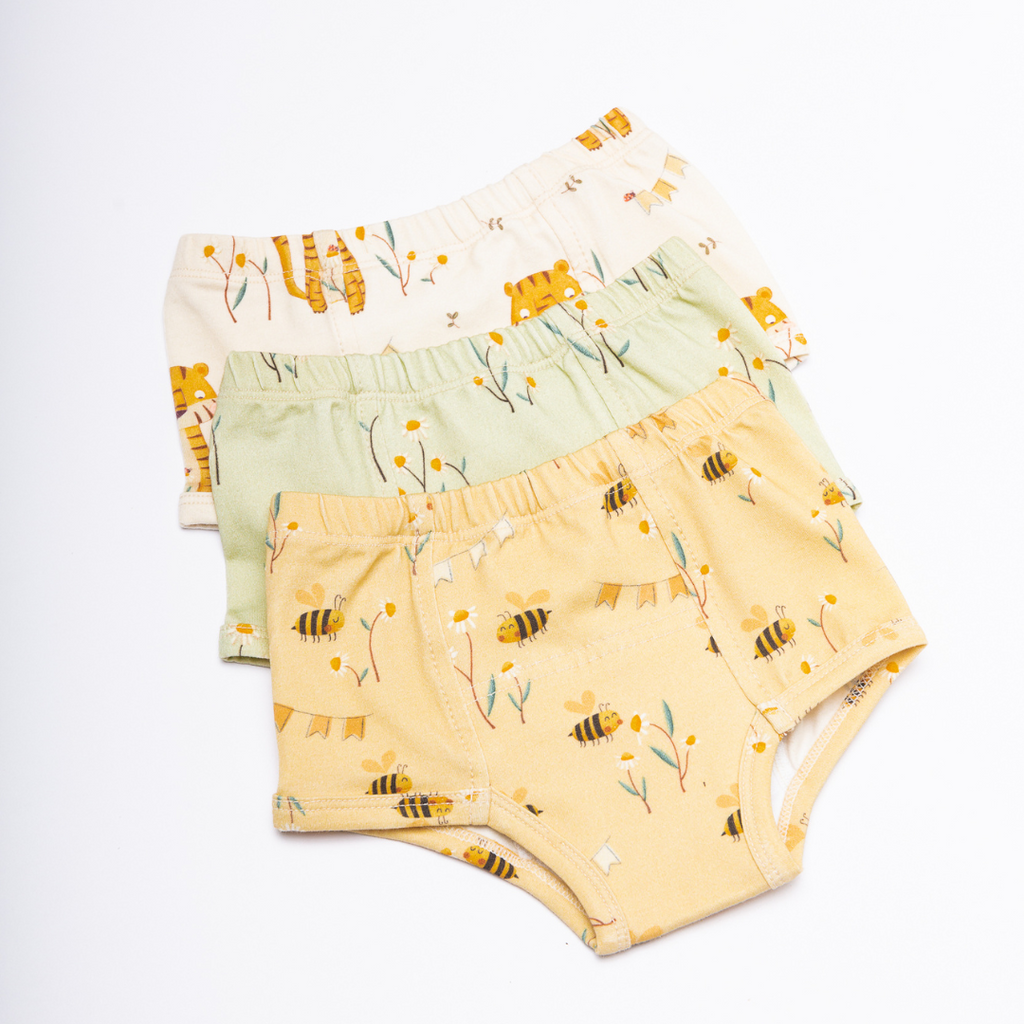 Bundle of Floral Potty Training Underwear (3 Pack)