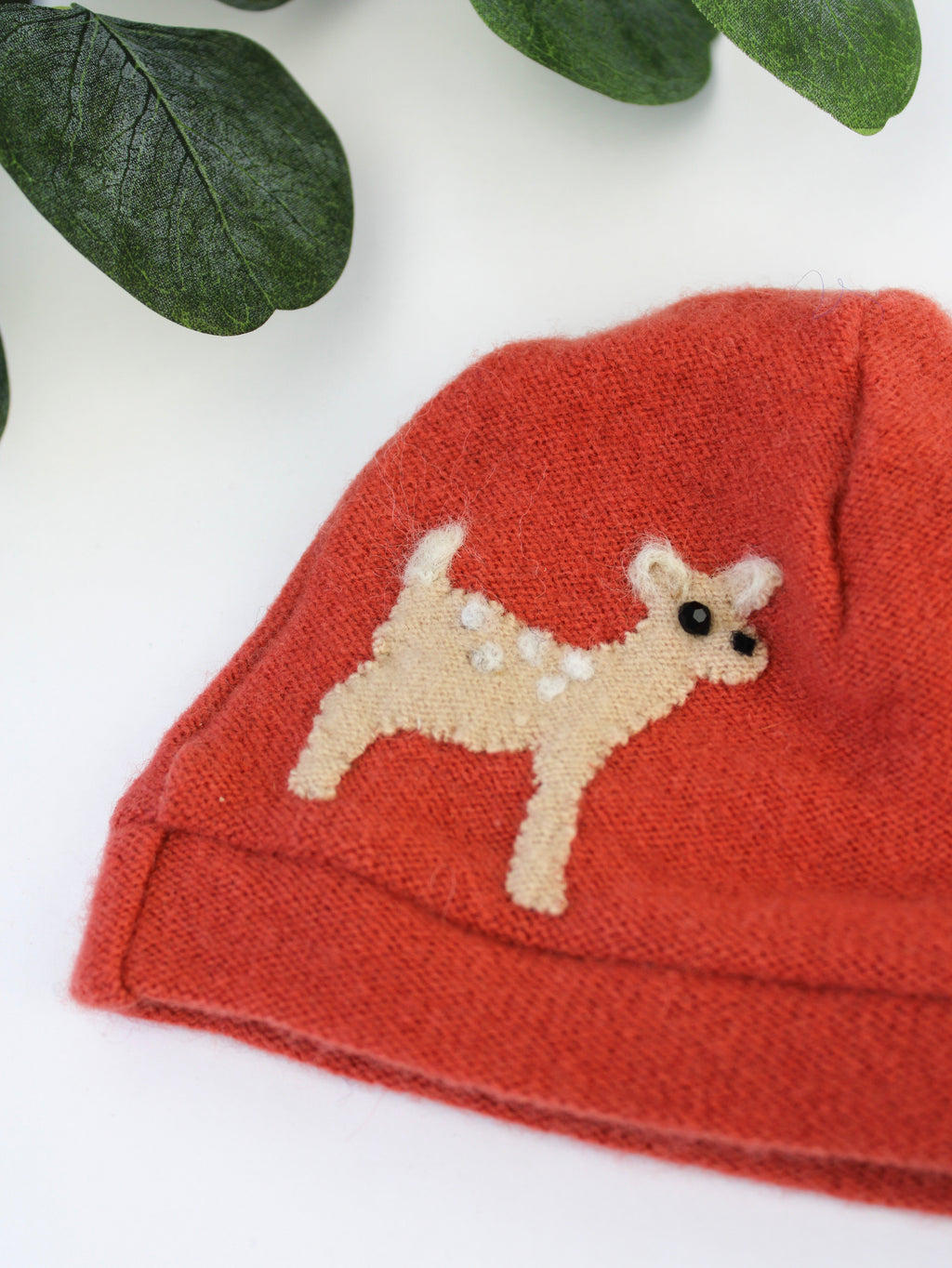 Fawn Cashmere Hat - Newborn