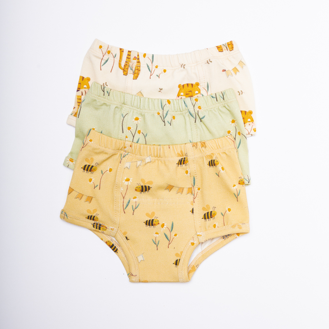 Bundle of Floral Potty Training Underwear (3 Pack)