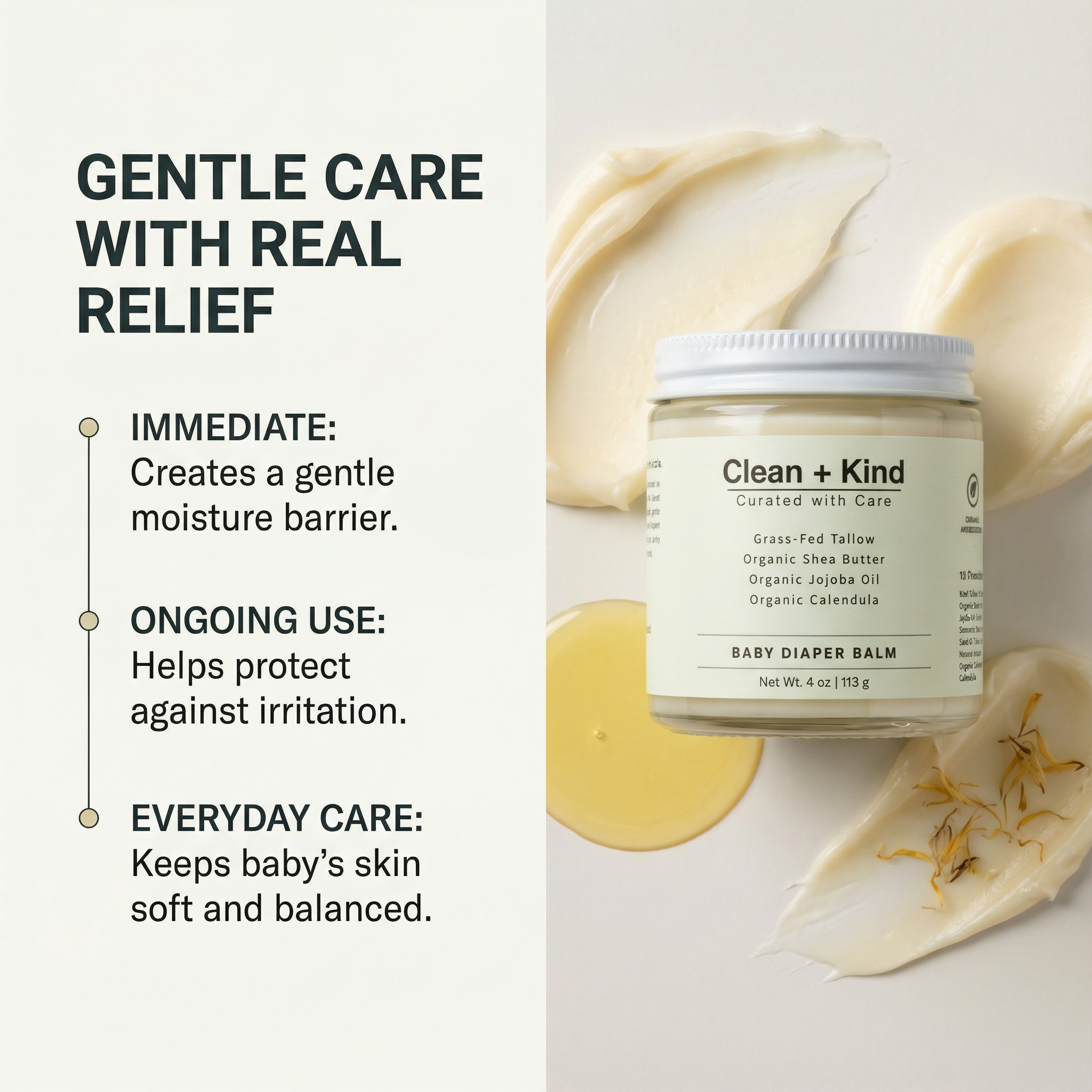 Gentle Baby & Diaper Rash Cream