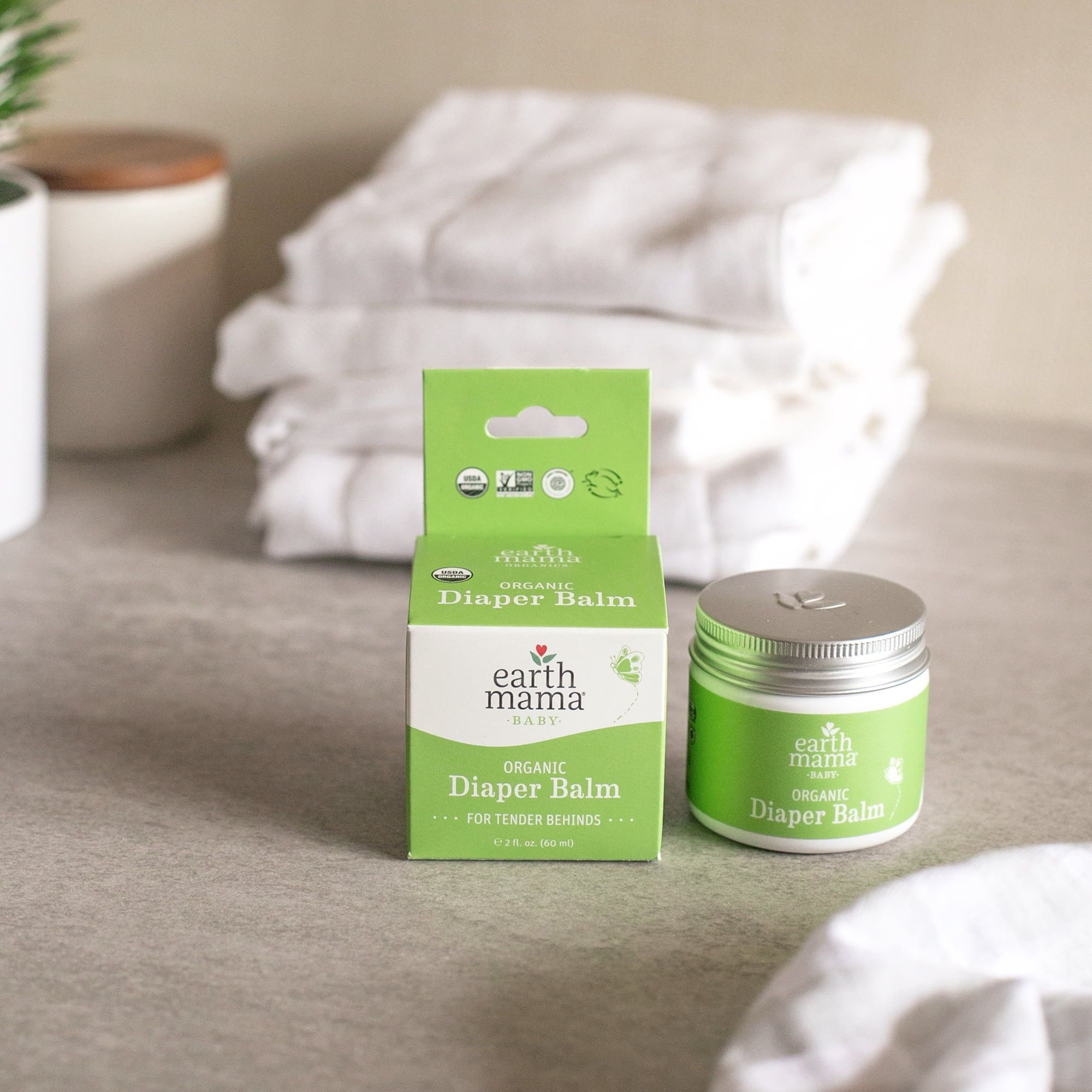 Earth Mama Organic Diaper Balm, 2 Fluid Ounces