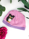 Owl Cashmere Hat - Newborn