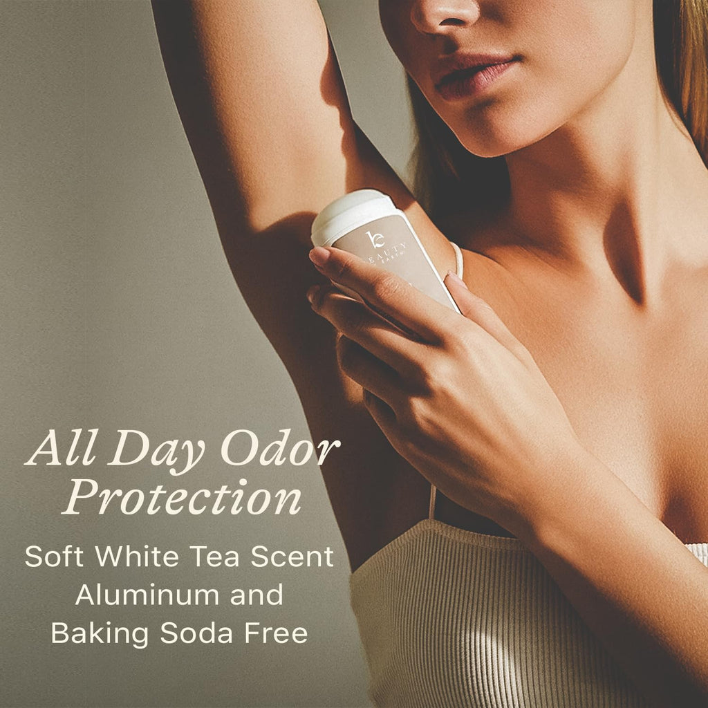 Aluminum Free Deodorant for Women – USA Made Natural Magnesium Deodorant with 55% Organic Ingredients, Baking Soda Free, Long-Lasting All-Day Odor Protection, Non-Irritating for Kids & Sensitive Skin