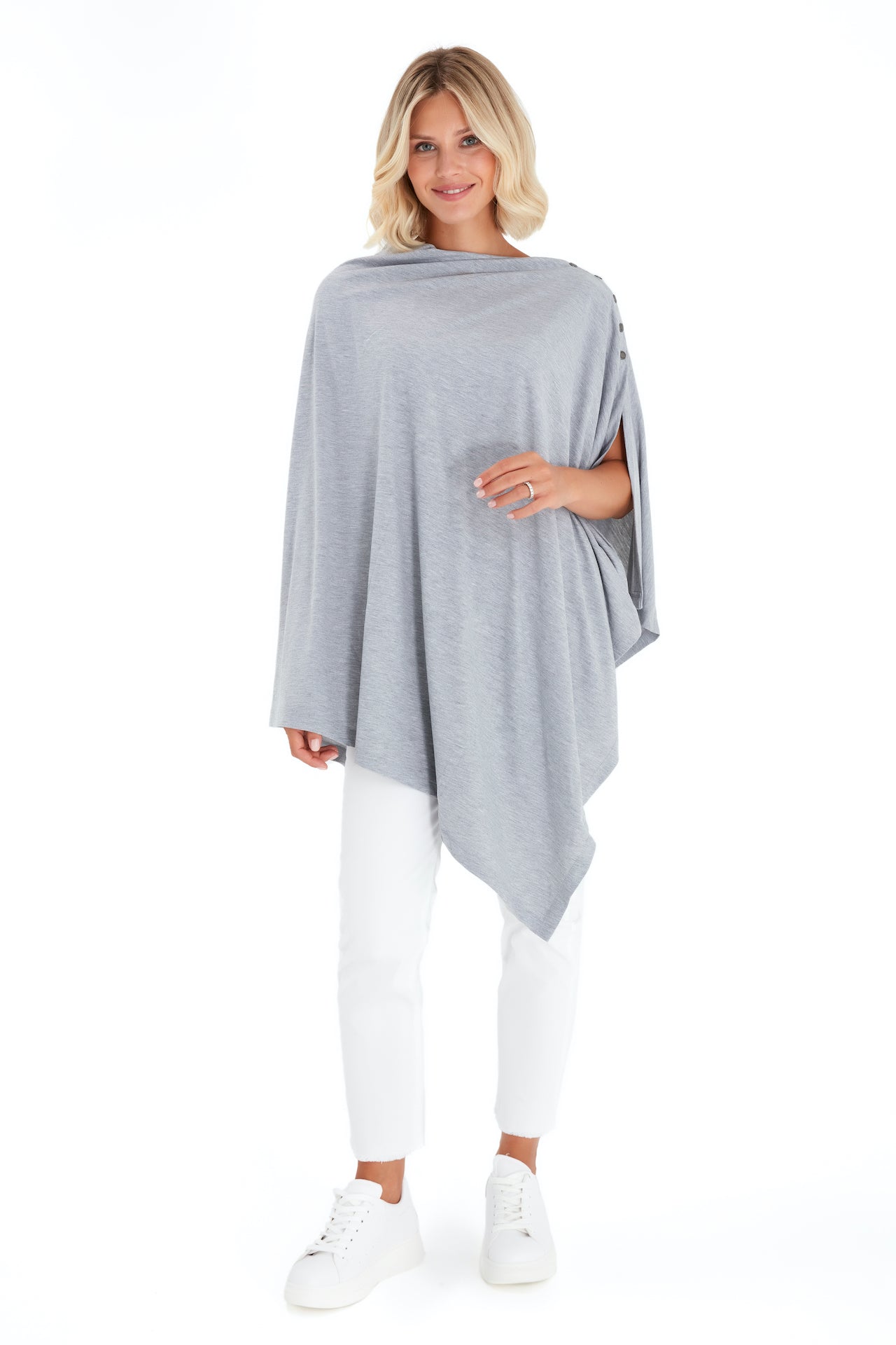 4in1 Multipurpose Supreme Cotton Cape as Maternity/Nursing Shawl