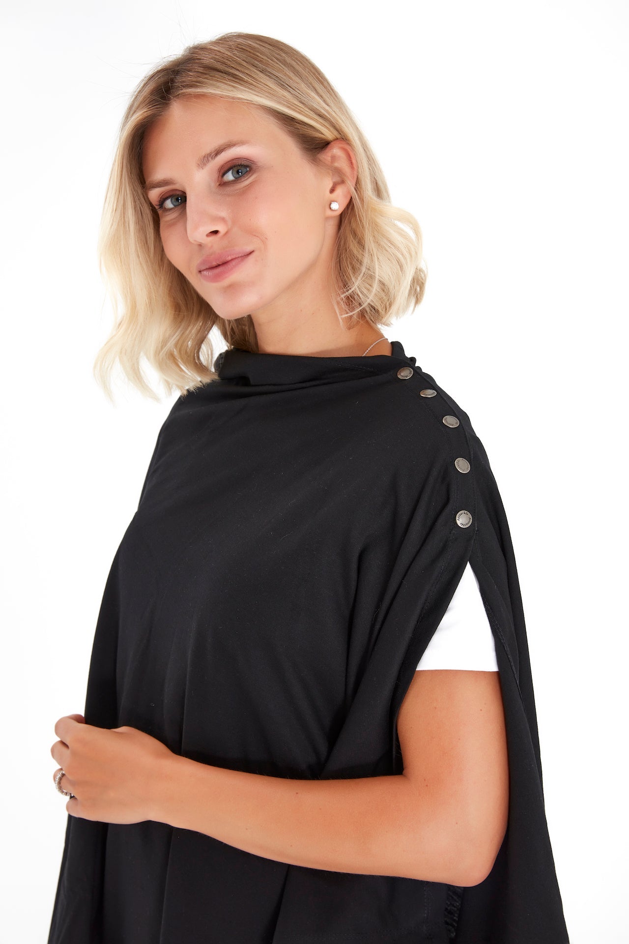 4in1 Multipurpose Supreme Cotton Cape as Maternity/Nursing Shawl