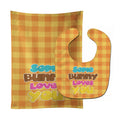 Easter Some Bunny Loves You Baby Bib & Burp Cloth BB6902STBU