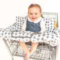 Baby Shopping Cart Cover | Triangles