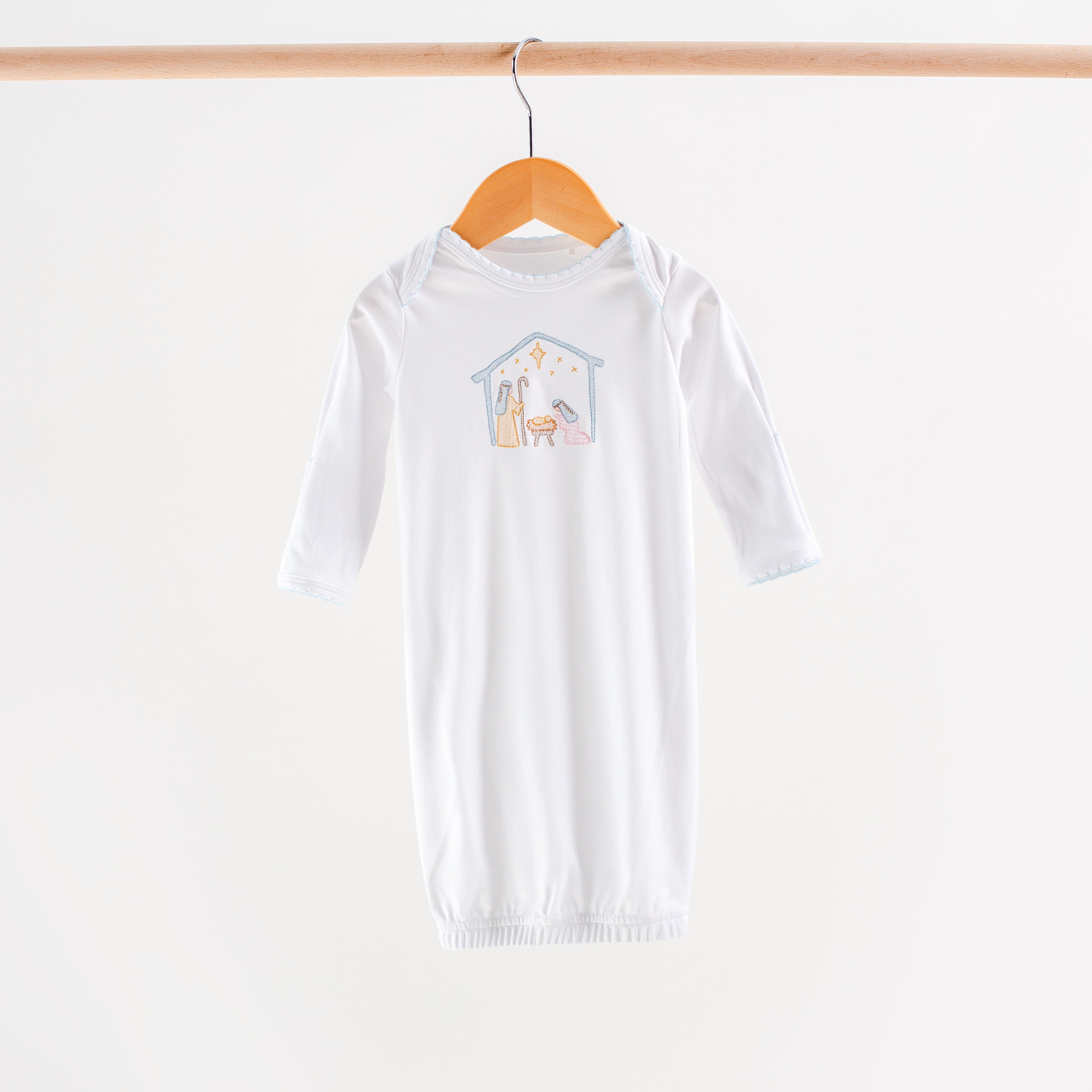 Happy Birthday Jesus Nativity Embroidery Take Me Home Set