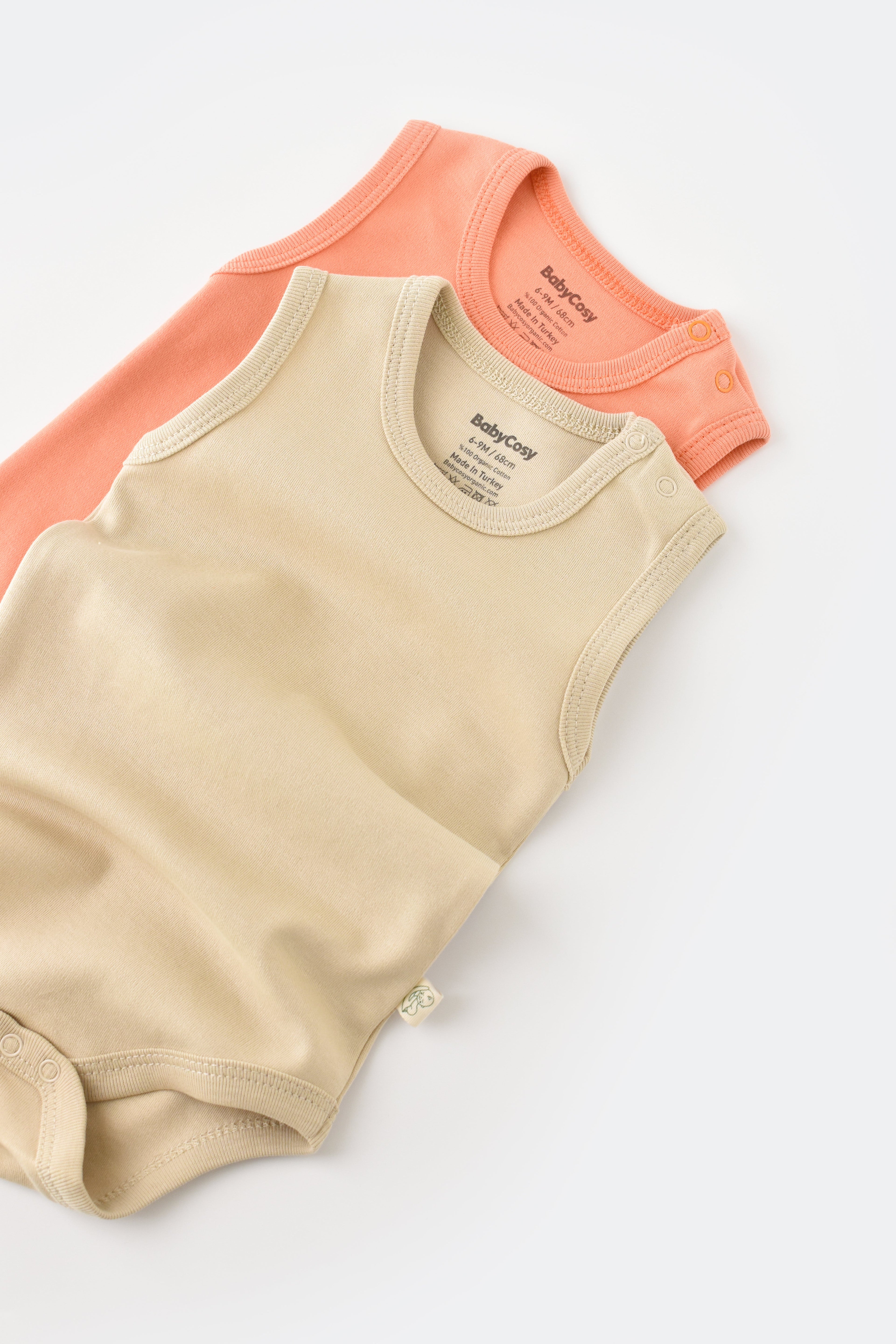 Organic Sleeveless Bodysuit