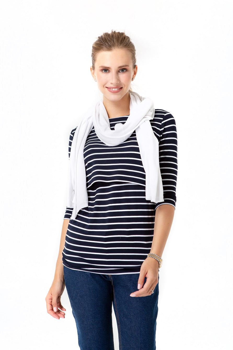 4 in 1 Multipurpose Knitwear as Maternity/Nursing Shawl