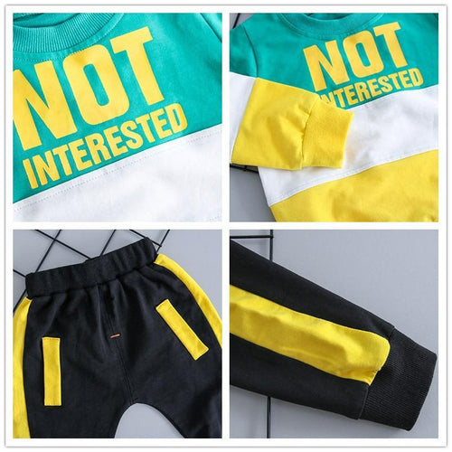 Autumn Winter Newborn Baby Boys and Girls Clothes Sweater and pants Outfit Suit  For kids