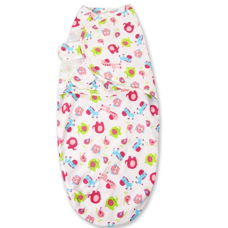 100% Cotton Baby Swaddle Wrap Blanket Newborn Infants Baby Envelop Sleep Bag Sleepsacks For Girls