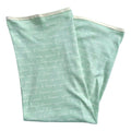 GOTS Certified Organic Cotton Blanket - I Love You (Desert Green)