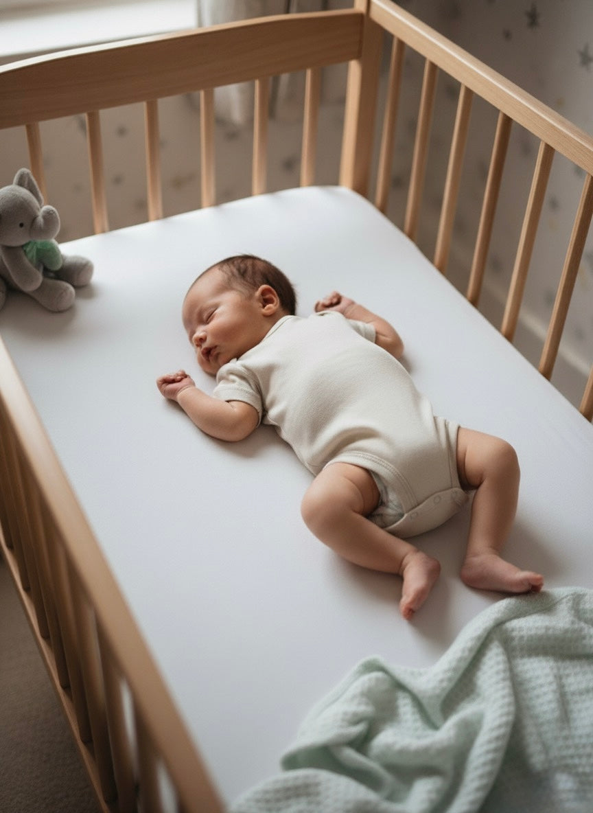 Brown Short Sleeve Organic Bodysuit