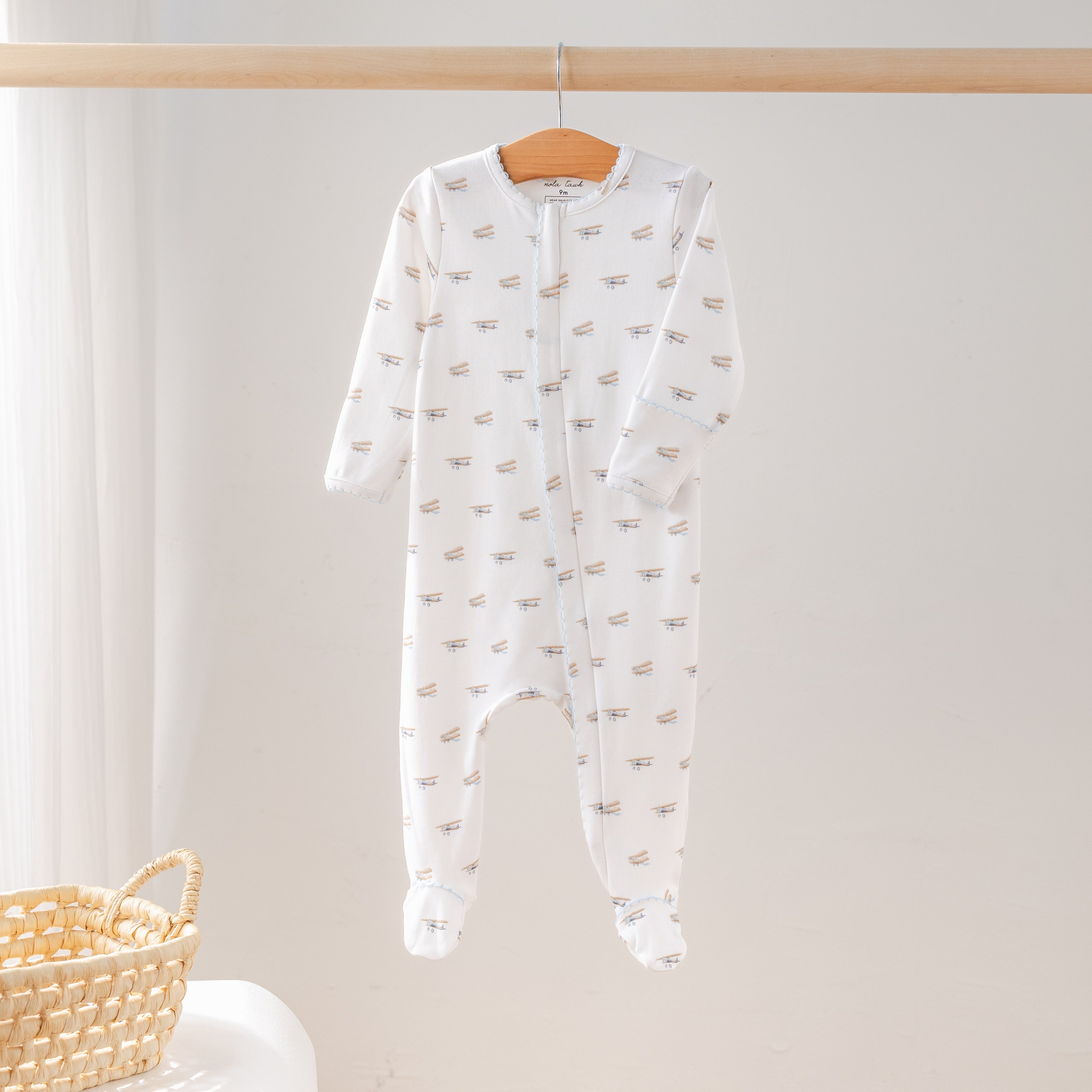 Baby Basics: Just Plane Cute Organic Cotton Baby Pajamas
