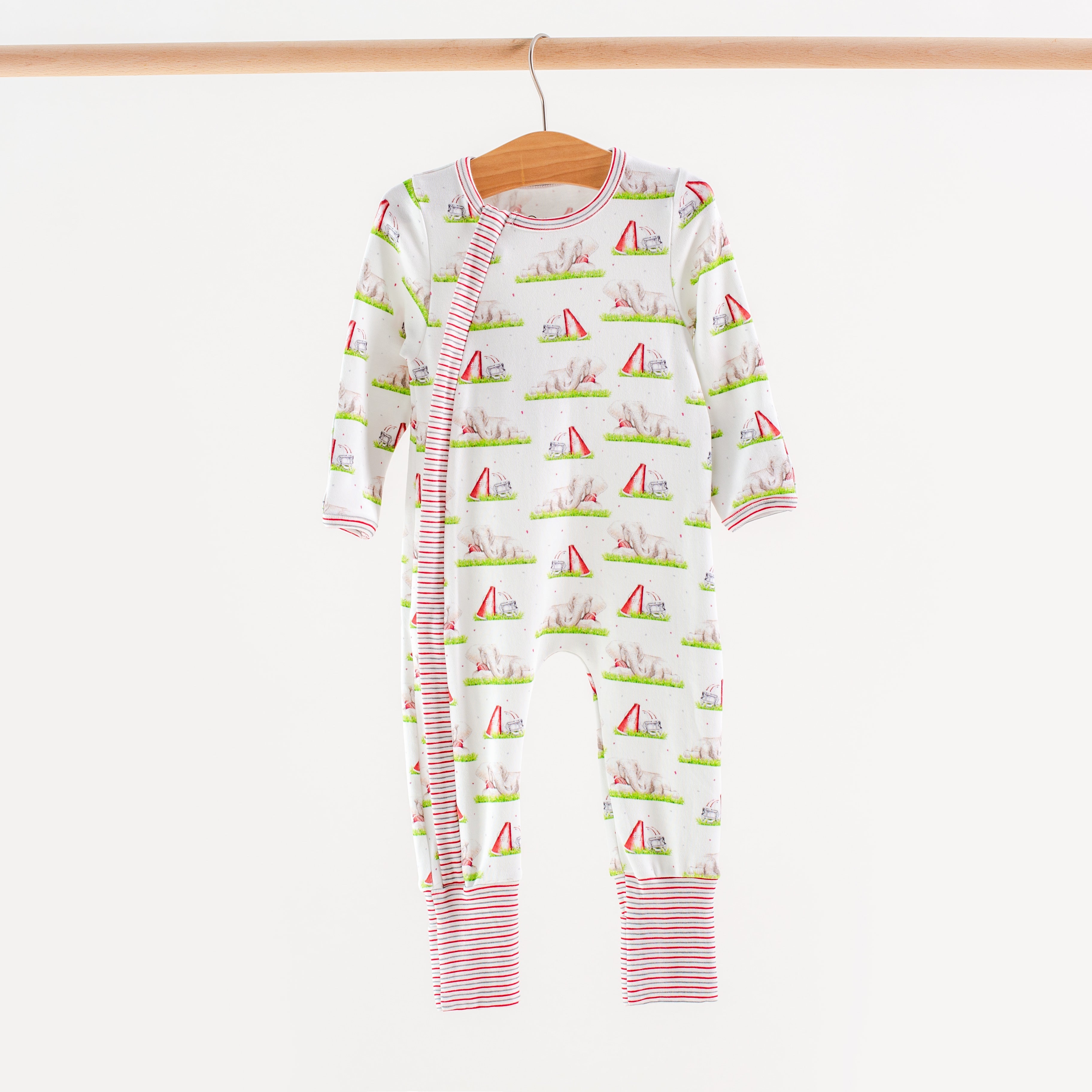 Mascot Mania in Alabama Organic Cotton Kids Pajamas