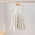 Mascot Mania in Texas Organic Cotton Dress for Kids