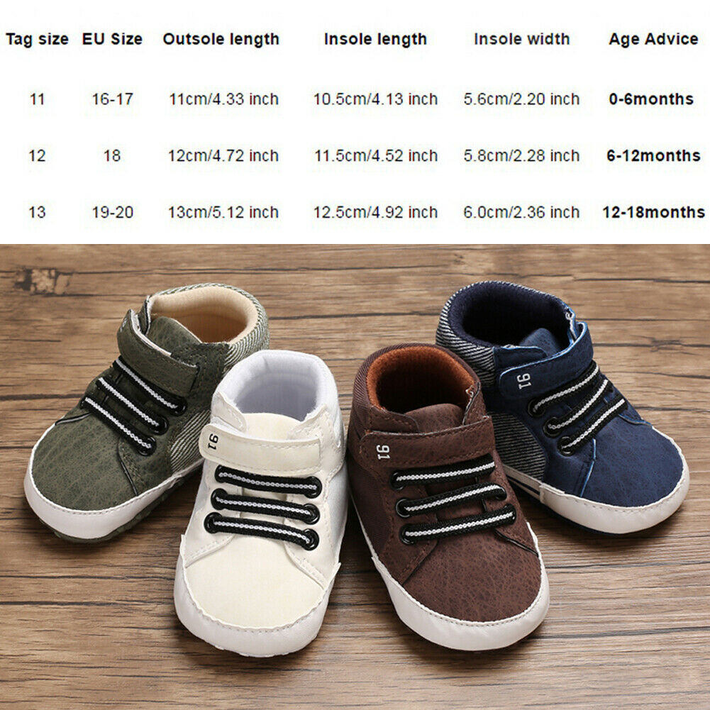 Newborn Infant Baby Boy Girl Casual Shoes Toddler