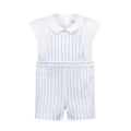 Linen Shortie Overall Set