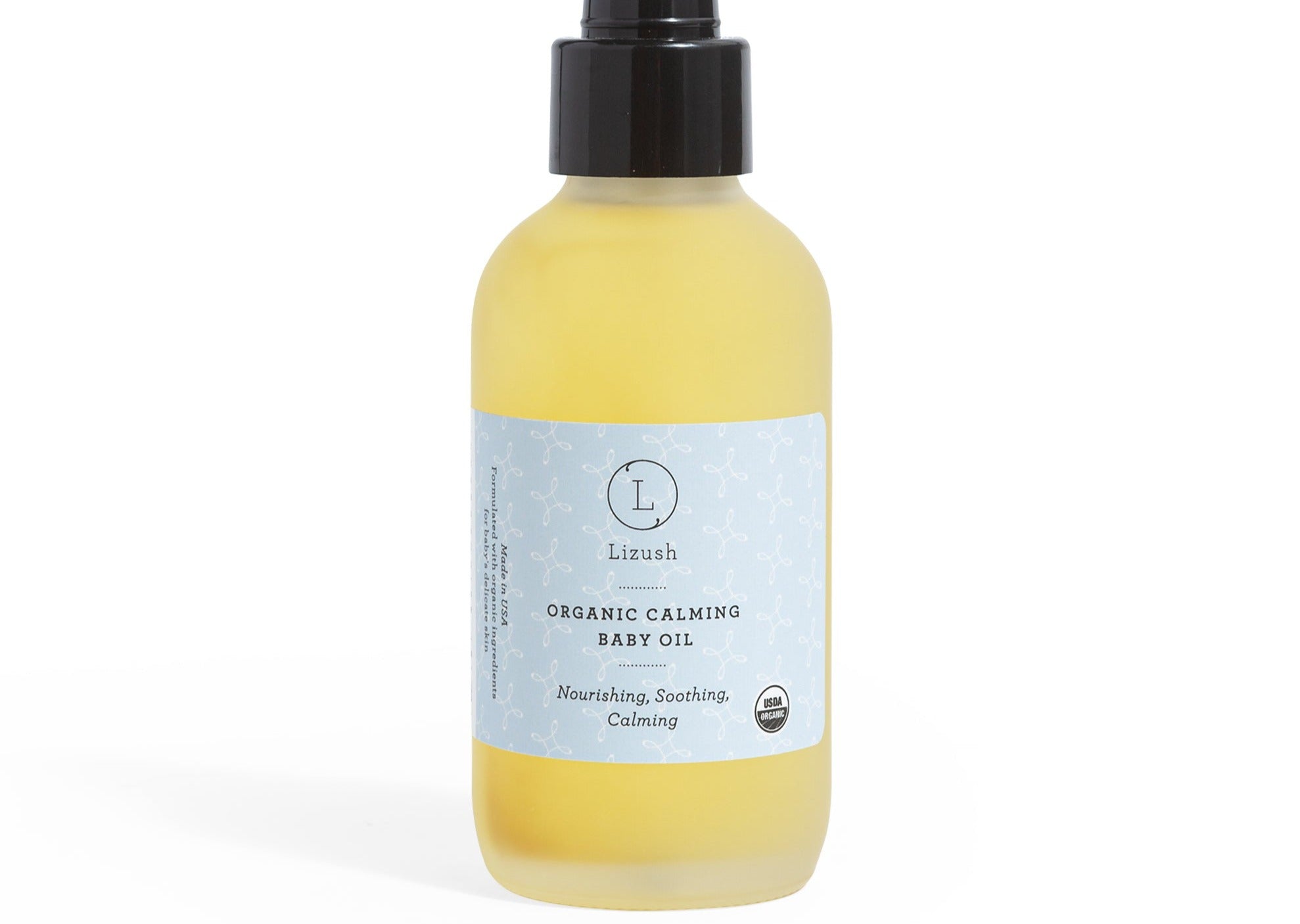 ORGANIC CALMING BABY OIL Nourishing, Soothing, Calming by Lizush