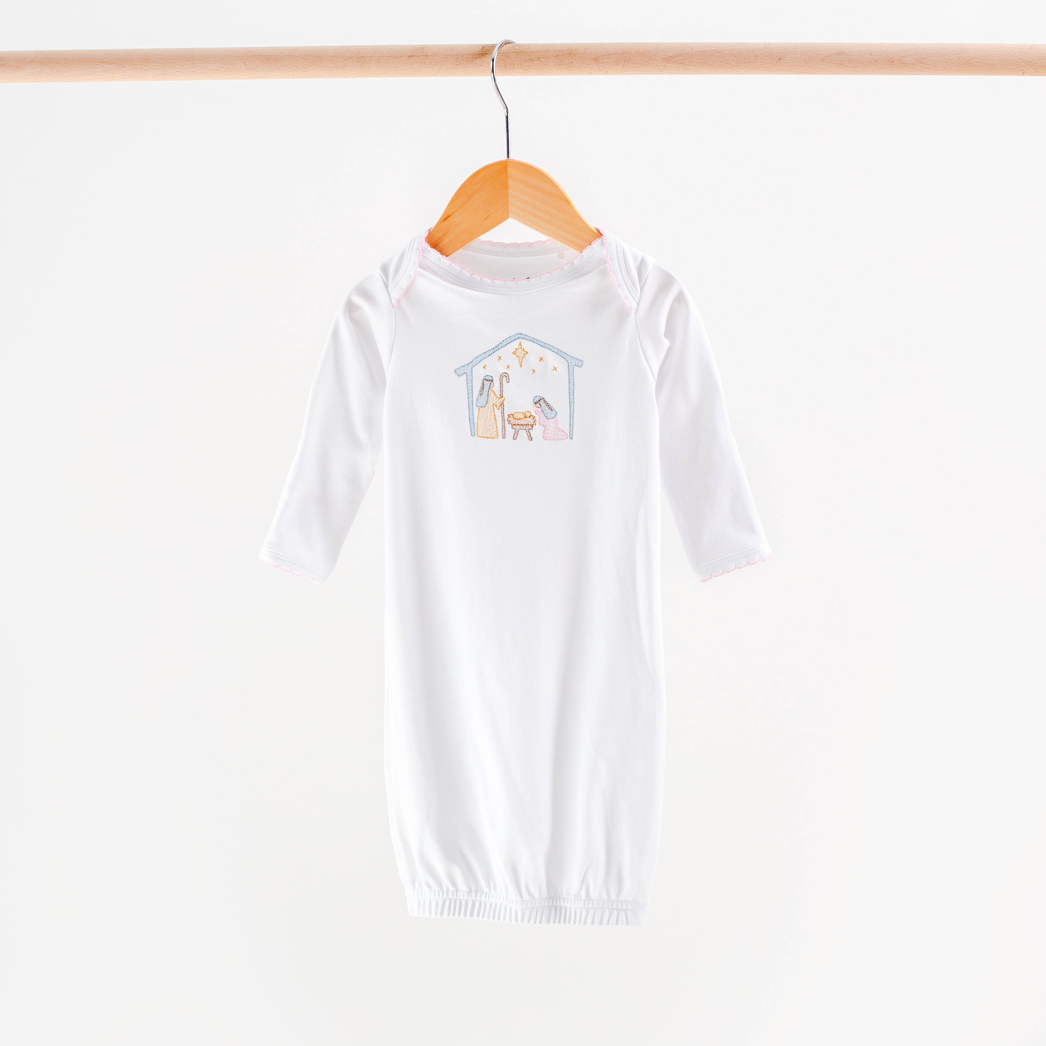 Happy Birthday Jesus Nativity Embroidery Take Me Home Set