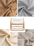 SnuzPod 4 Bassinet Cradle Custom Made Fitted Sheet - Organic Cotton Gauze