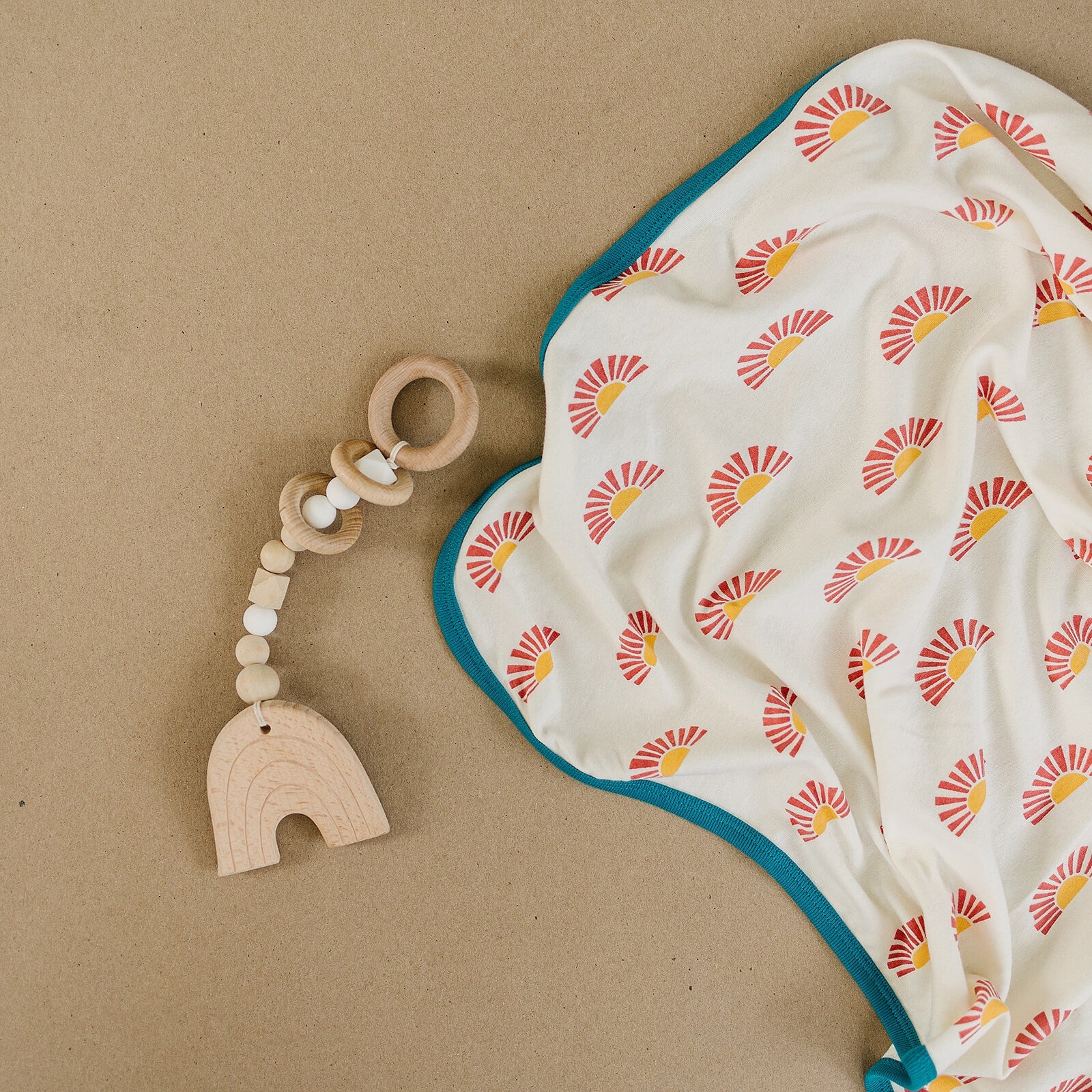 GOTS Certified Organic Cotton Blanket - Sunrise