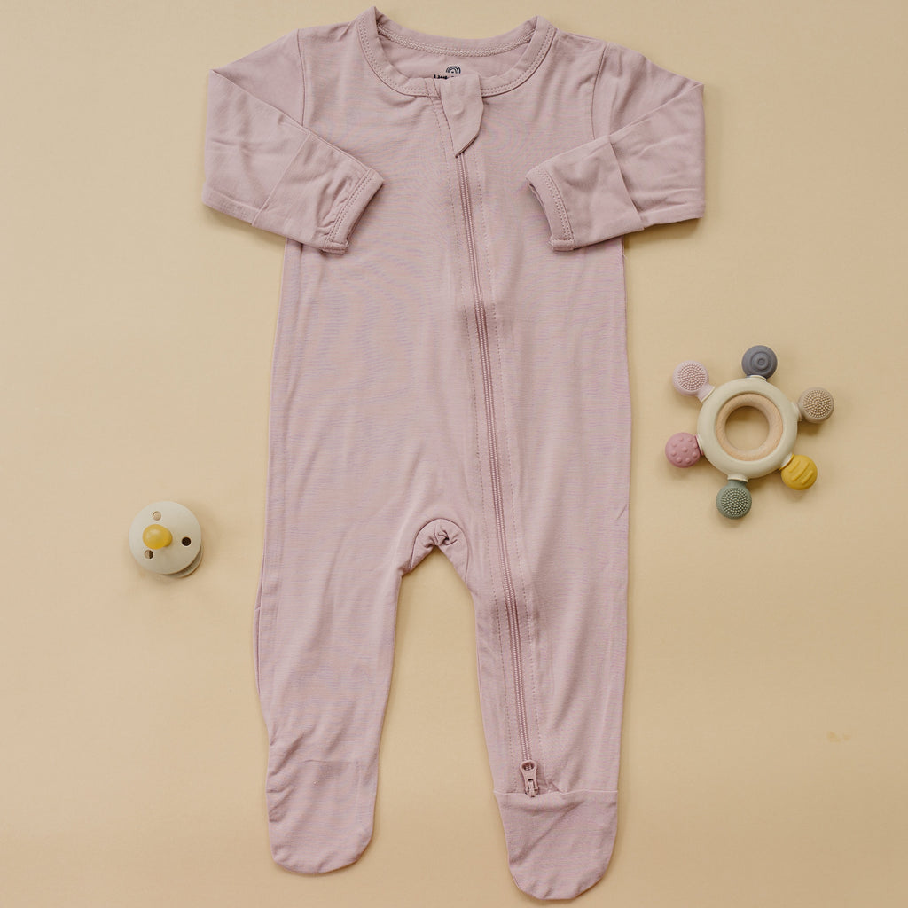 Bamboo Footed Bamboo Zippy Pajamas