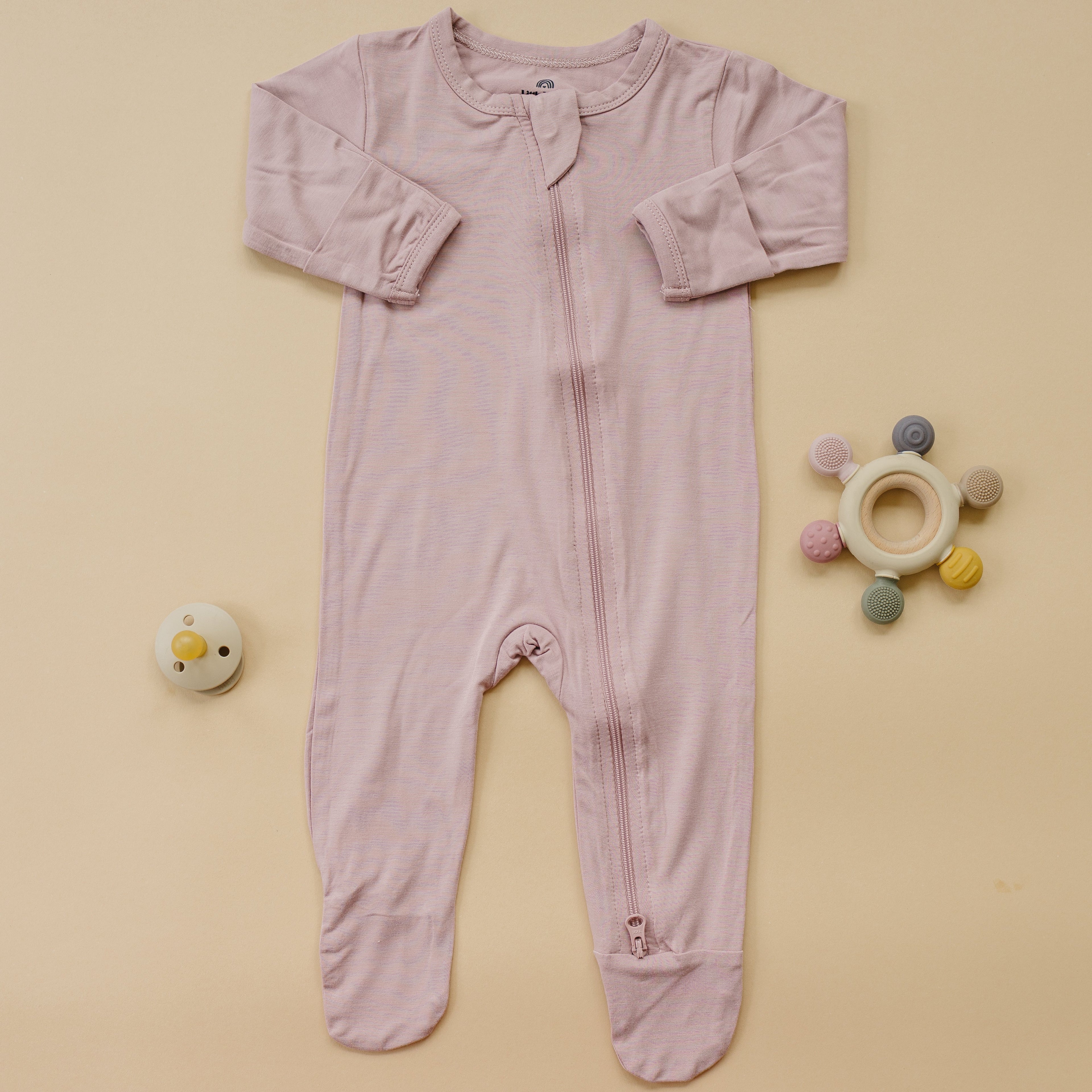 Bamboo Footed Bamboo Zippy Pajamas