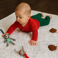 Organic Play Mat | Rectangle | Bunnies