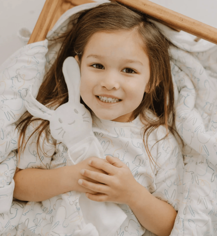 Boxy Toddler Tee | bunnies