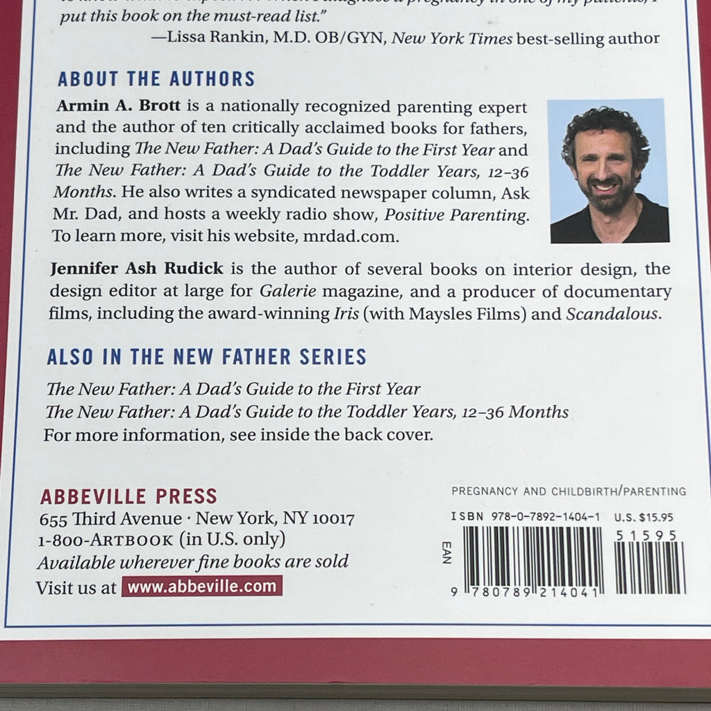 The Expectant Father The Ultimate Guide For Dads-To-Be Paperback Book By Armin Brott & Jennifer Ash Rudick (New)