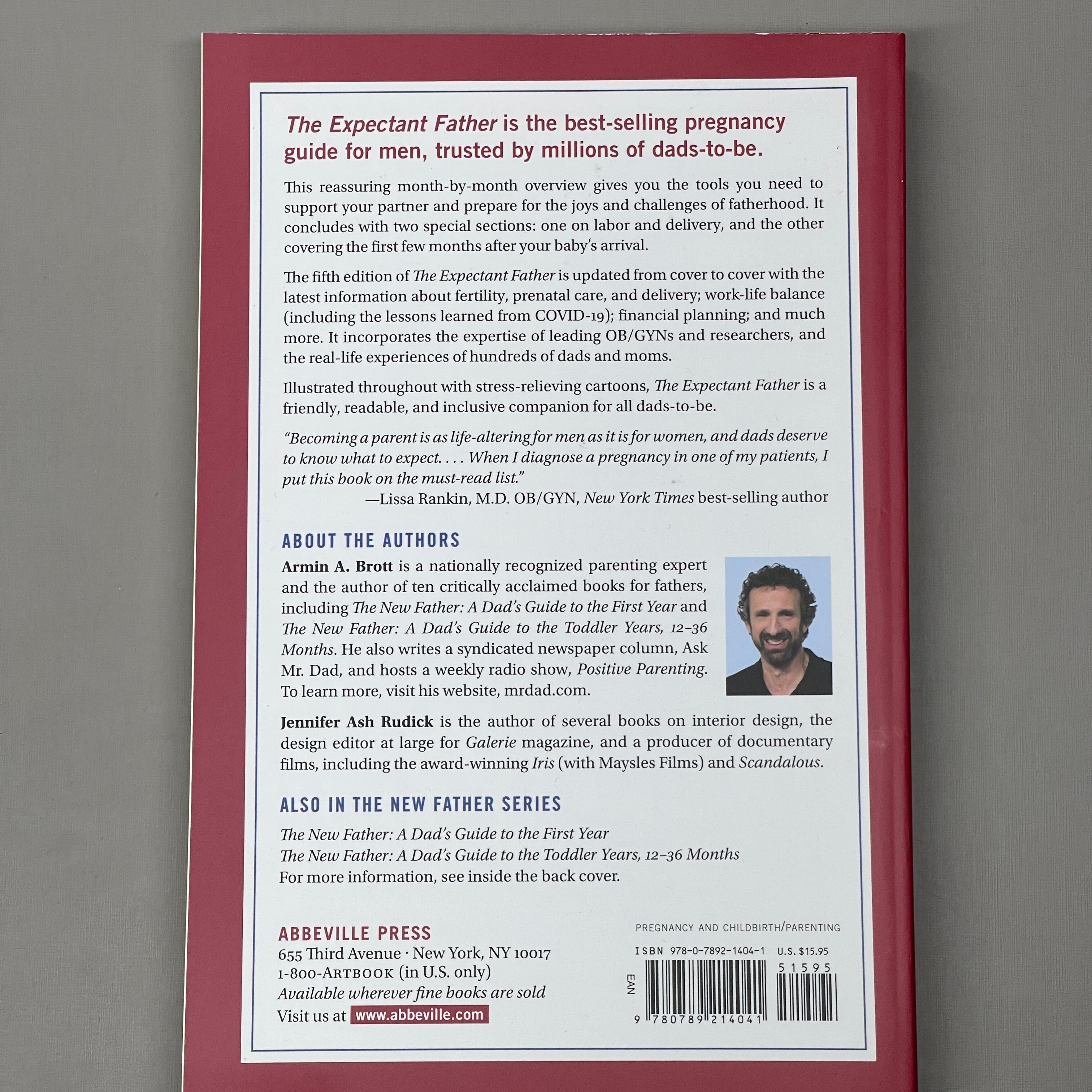 The Expectant Father The Ultimate Guide For Dads-To-Be Paperback Book By Armin Brott & Jennifer Ash Rudick (New)