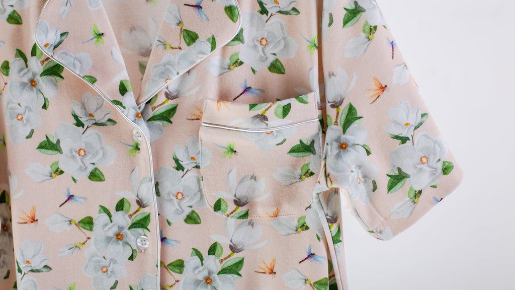 Pink Magnolia Women's Organic Cotton Pajama