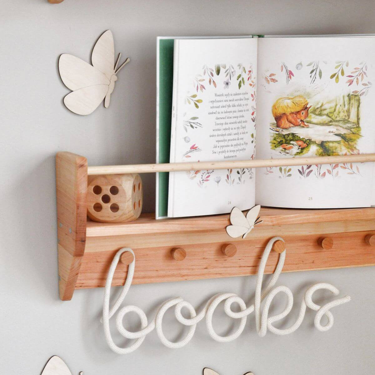 Nursery Wall Shelf